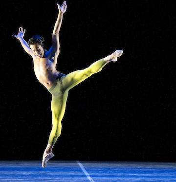 Boston Ballet at Strand: Soloist John Lam represents the dynamic talent that will take the Strand stage on Friday. Photo by Gene Schiavone.