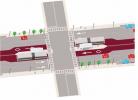 State plans enhanced bus service to Mattapan: A rendering shows a "street view" of the changes along Blue Hill Ave. Source: EOT