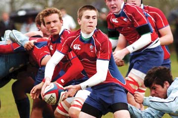 Mike Durant: Savin Hill resident and BC High junior plays on USA's under 17 rugby team.