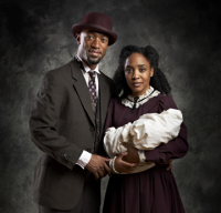 Ragtime: Actors Damian Norfleet and Tia DeShazor star in the musical, now running through Oct. 7 at the Strand Theatre.