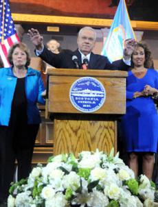 Mayor Tom Menino announced he would not seek another term on March 28, 2013.