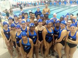 The Marr-lin Swim Team at the Boys &amp;amp;amp; Girls Clubs of Dorchester pictured at the league championship meet in Worcester. Congratulations to our swimmers who finished in 3rd place overall in the 2-day meet.
