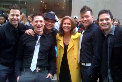 Ball in the House: The Dot-based quintet made a big splash on the Today Show on Monday, May 17.