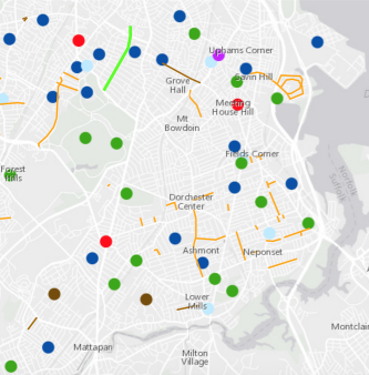 Planned capital investment projects in Dorchester, Mattapan