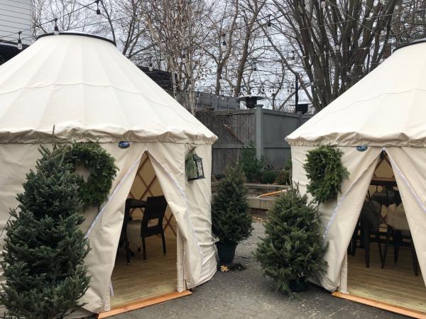 The Bowery Plans New Winter Village With Outdoor Seating Dorchester Reporter - Outdoor Winter Patio Tents