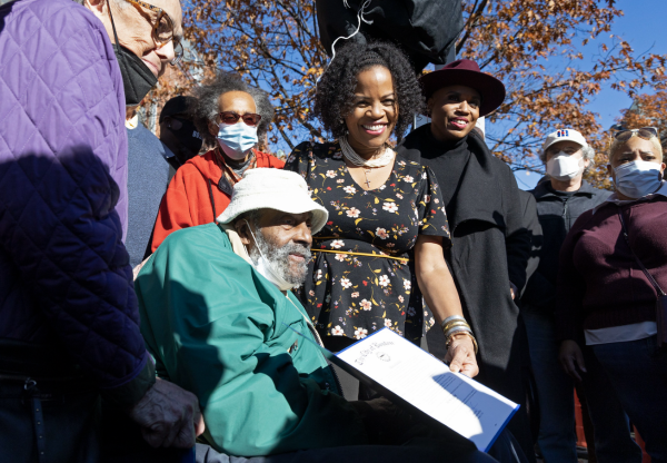 Mel King and Kim Janey