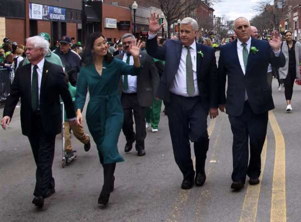 Flaherty in South Boston parade take 2