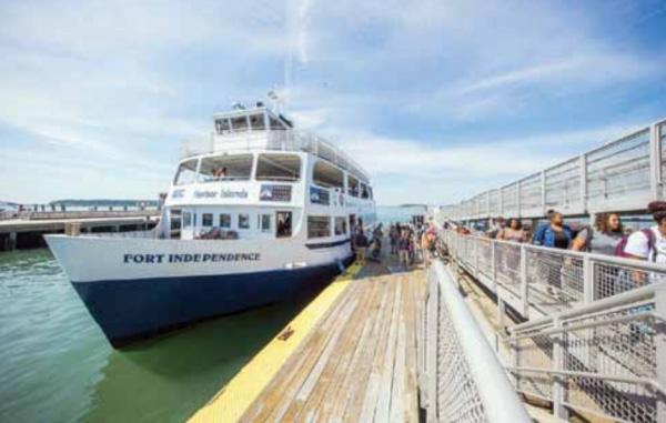 Could passenger ferry service work along Dorchester’s waterfront? Photo courtesy Boston Harbor Now 