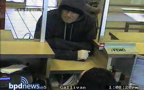 Gallivan Boulevard bank robbery suspect
