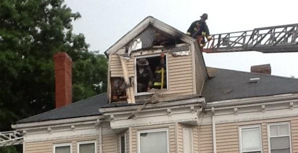 Milton Avenue attic