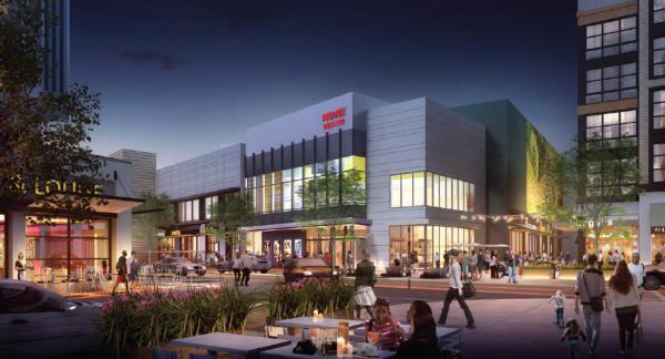 Archictect's rendering of South Bay Town Center