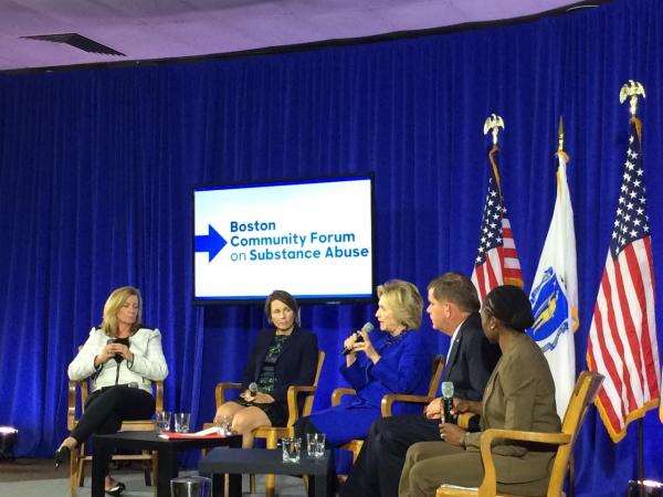 Clinton, Healey, Walsh talk opioid “epidemic” at Dot forum - Dorchester ...