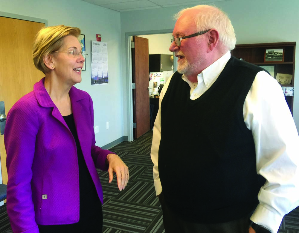 Warren Mathews Rochester Warren settles into new campaign headquarters in Dorchester ...