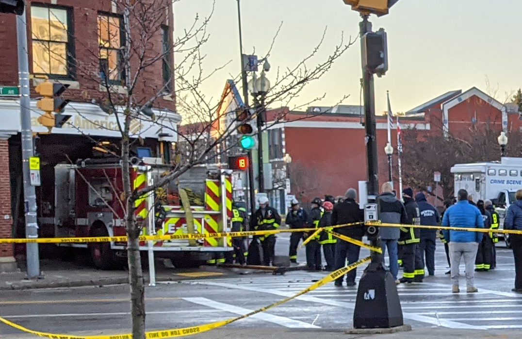 Police officer, firefighters injured in Codman Square crash that sent ...
